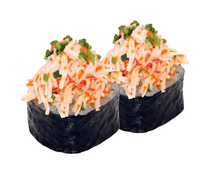 Kani tobiko gunkan sushi king